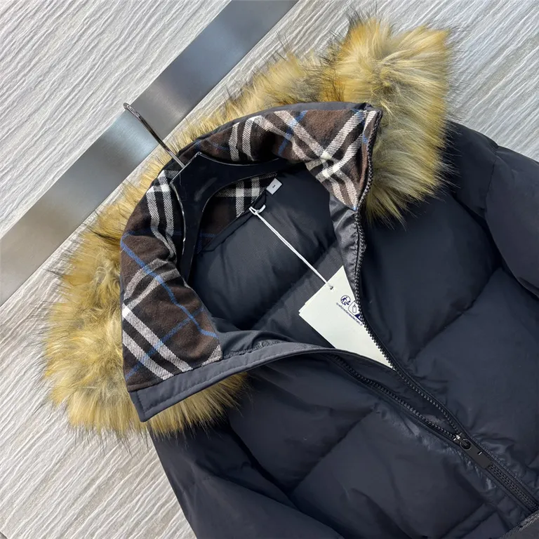 Burberry Long H-Line Down Jacket